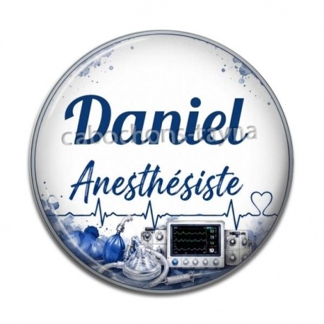 Cabochon Résine -  Anesthésiste