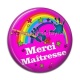 Cabochon Résine - merci maîtresse