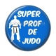 Cabochon Résine - super prof de judo
