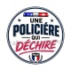 une policière qui déchire