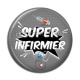 Cabochon Résine - super infirmier