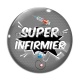 Cabochon Verre - super infirmier