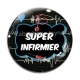 Cabochon Verre - super infirmier