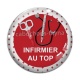 Cabochon Verre - infirmier au top