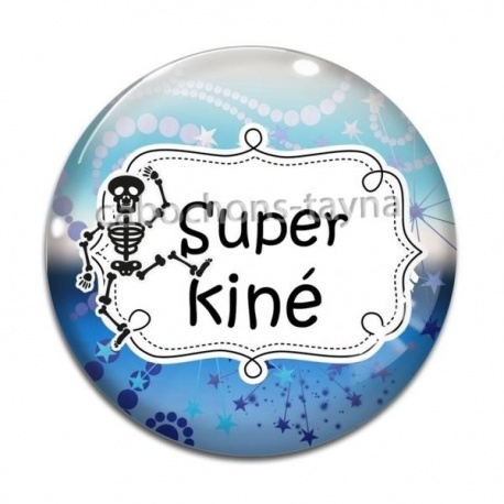 Cabochon Verre - super kiné
