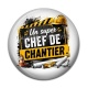 Cabochon Résine - un super chef de chantier