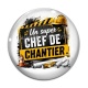 Cabochon Verre - un super chef de chantier
