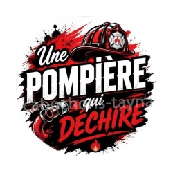 une pompière qui déchire, pompier femme