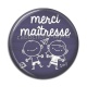 Cabochon Résine - merci maîtresse