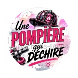 une pompière qui déchire, pompier femme