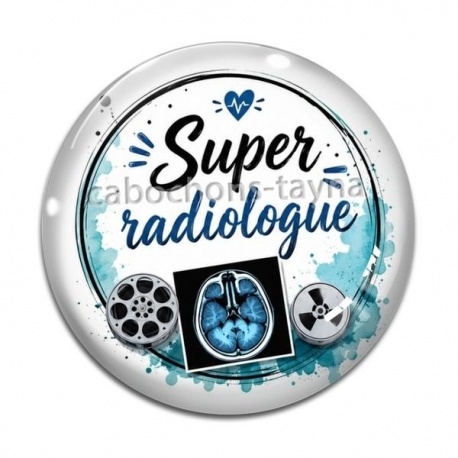 Cabochon Verre - super radiologue