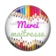 Cabochon Résine - merci maîtresse