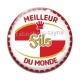 Cabochon Verre - meilleur fils du monde