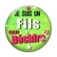 Cabochon Verre - je suis un fils qui déchire