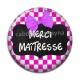 Cabochon Résine - merci maîtresse