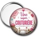 Miroir de poche - une super couturière