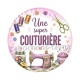 une super couturière