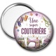 Miroir de poche - une super couturière
