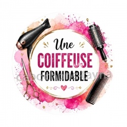 une coiffeuse formidable