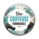 Cabochon Résine - une coiffeuse formidable