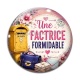 Cabochon Verre - une factrice formidable