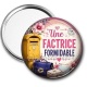 Miroir de poche - une factrice formidable