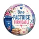Cabochon Verre - une factrice formidable