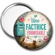 Miroir de poche - une factrice formidable