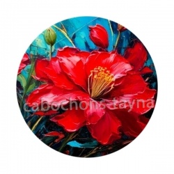 fleur rouge