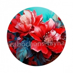 fleur rouge