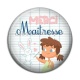 Cabochon Résine - merci maîtresse