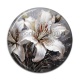 Cabochon Résine - fleur lys