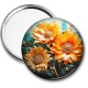 Miroir de poche - tournesol