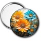 Miroir de poche - tournesol