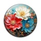 Cabochon Résine - fleur 