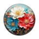 Cabochon Résine - fleur 