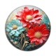 Cabochon Résine - fleur 