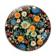 Cabochon Verre - fleur