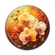 Cabochon Résine -  orchidée