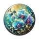 Cabochon Résine -  orchidée
