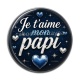 Cabochon Résine - je t'aime mon papi