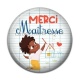 Cabochon Résine - merci maîtresse