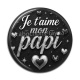 Cabochon Résine - e t'aime mon papi