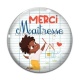 Cabochon Verre - merci maîtresse