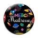 Cabochon Verre - merci maîtresse
