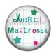 Cabochon Résine - merci maîtresse