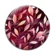 Cabochon Verre - feuille