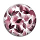 Cabochon Verre - feuille