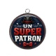 Pendentif Cabochon Argent - un super patron