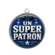 Pendentif Cabochon Argent - un super patron